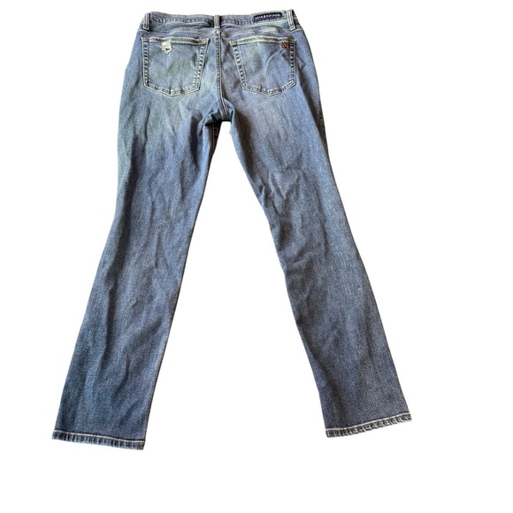 Rock & Republic sz 14 FIXX Women’s Blue Boot Cut Jeans Low Rise Denim - Picture 2 of 16